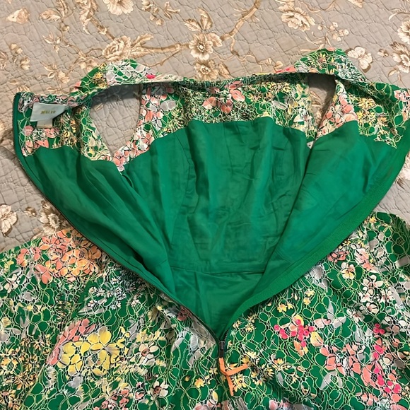 Green, Sequined Maeve Dress - 4 - Picture 7 of 7